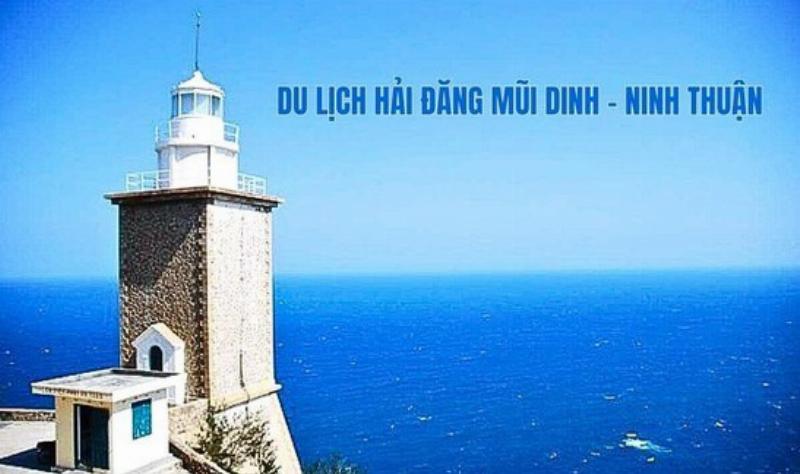 Ngọn hải đăng Mũi Dinh sừng sững nhìn ra biển, điểm check-in và ngắm cảnh hùng vĩ trong tour Ninh Thuận.